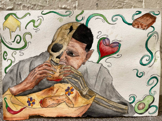 Panera Bread Sandwhich + The Fallen Flower